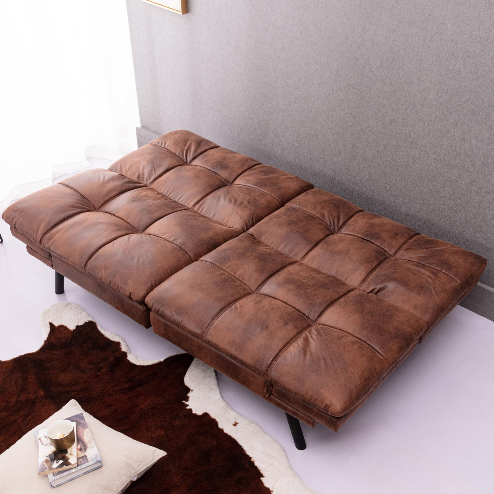 Mydepot Comfortable Armless Sofa Bed